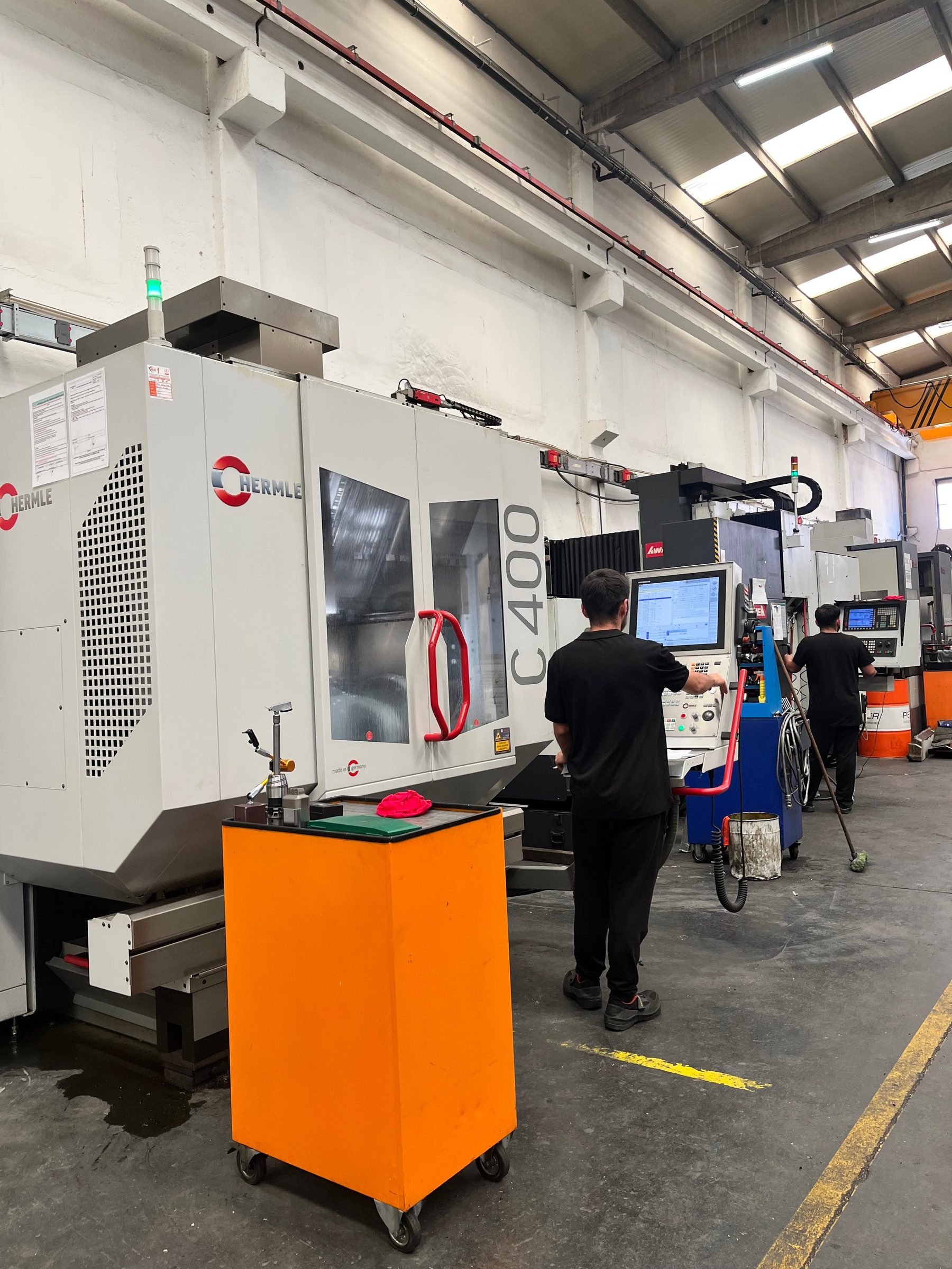 5-axis CNC machining center