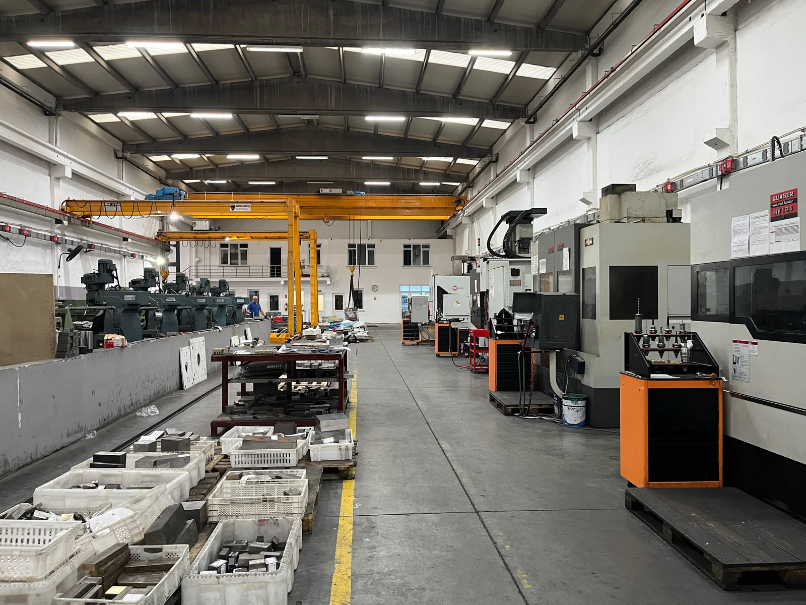 CNC machining line