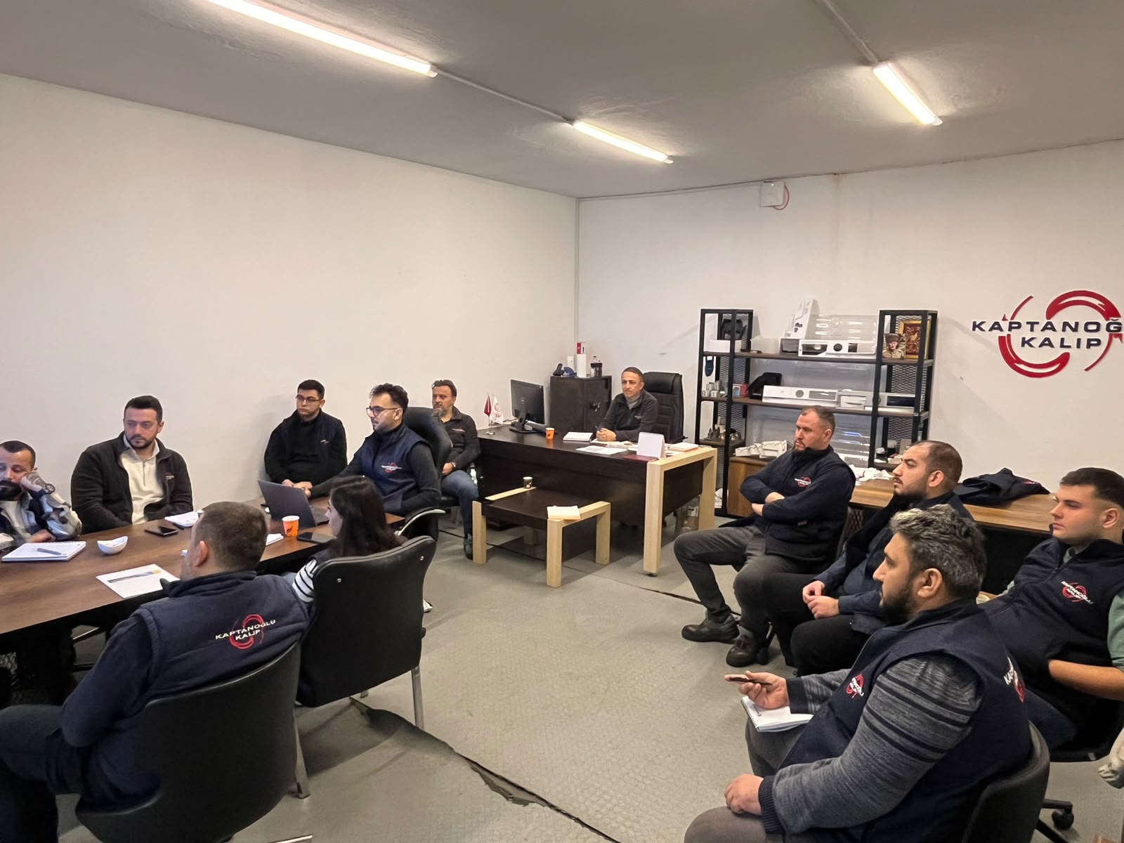Project meeting at Kaptanoğlu Kalıp office